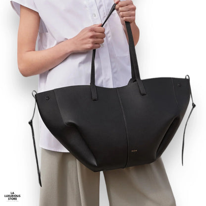 Women’s 2-in-1 PU Tote Shoulder Bag With Wallet – Large Capacity